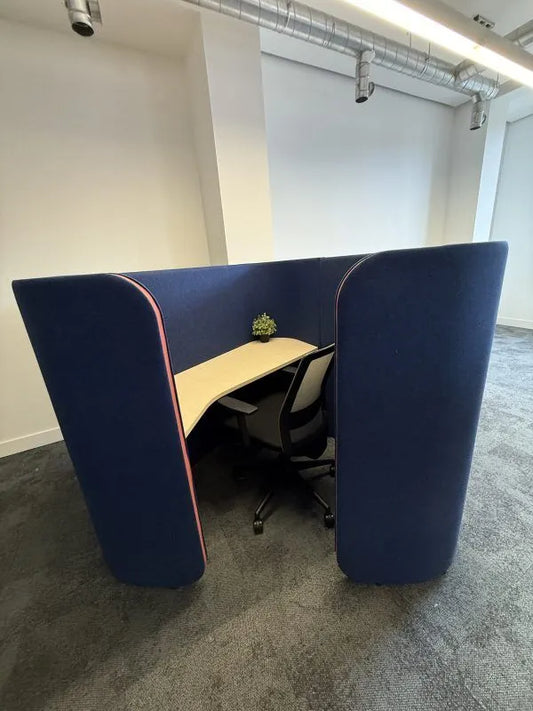 Flexi Tri 01 Acoustic Single User Workspace Solution by 2020 Design